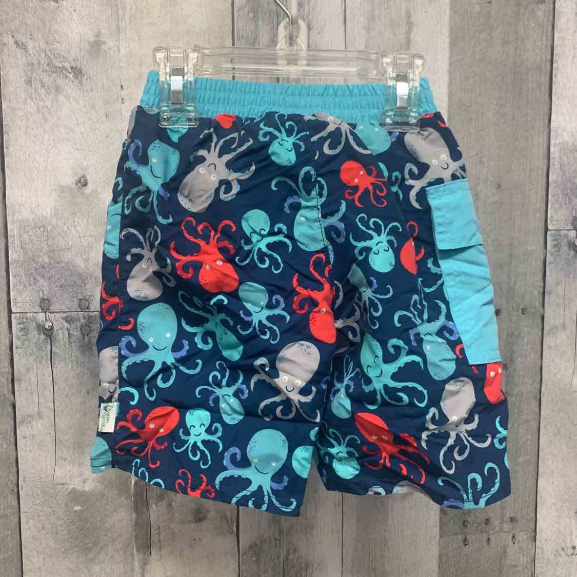 Size 3T Navy Mid Brand Swim Trunks - OodlesCB