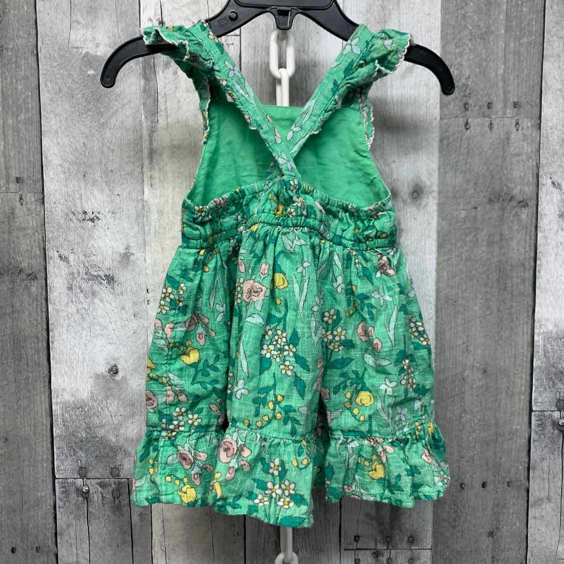 Size 18 Months Green Floral Print Cat & Jack Dress