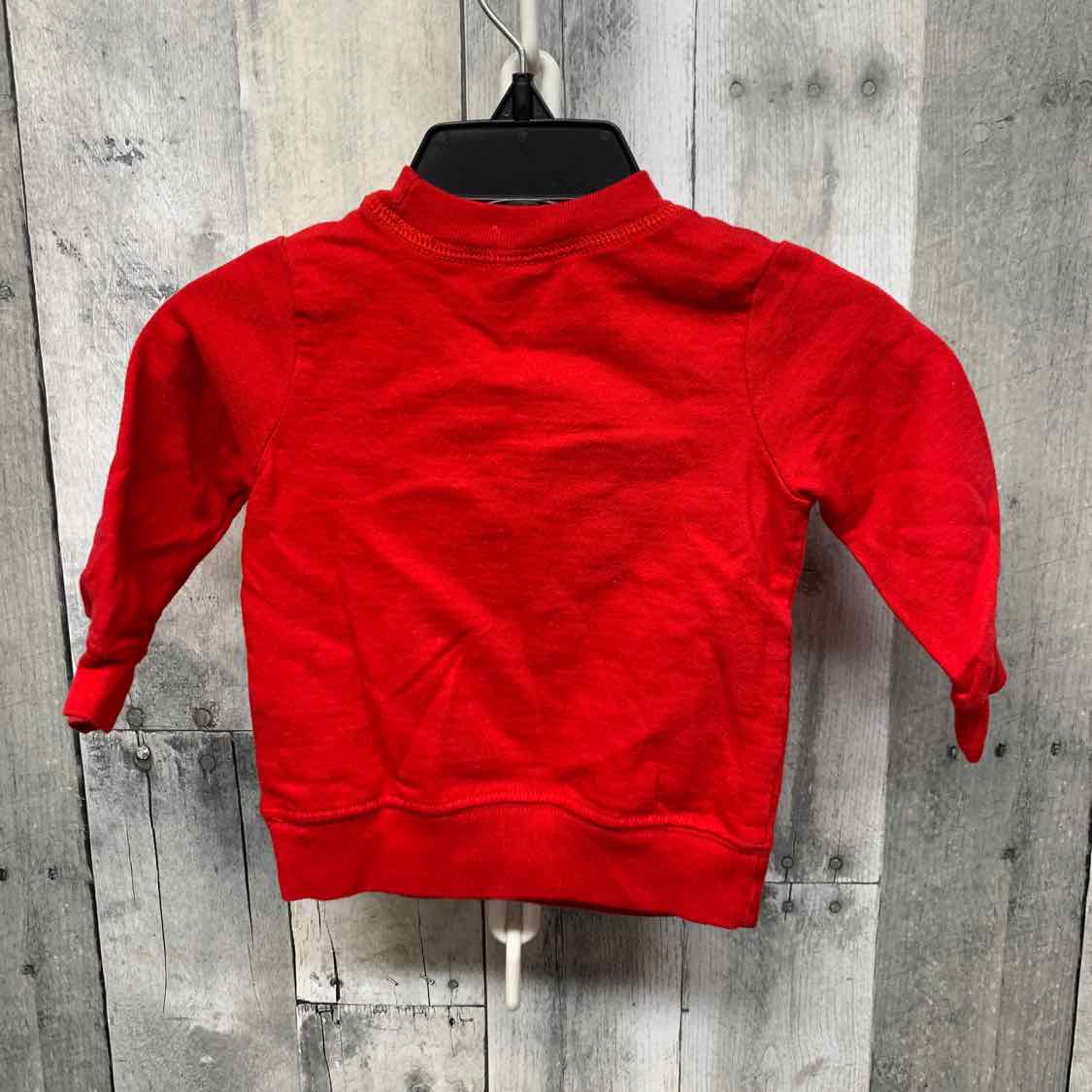 Size 6 Months Red Just One You Long Sleeve Shirt