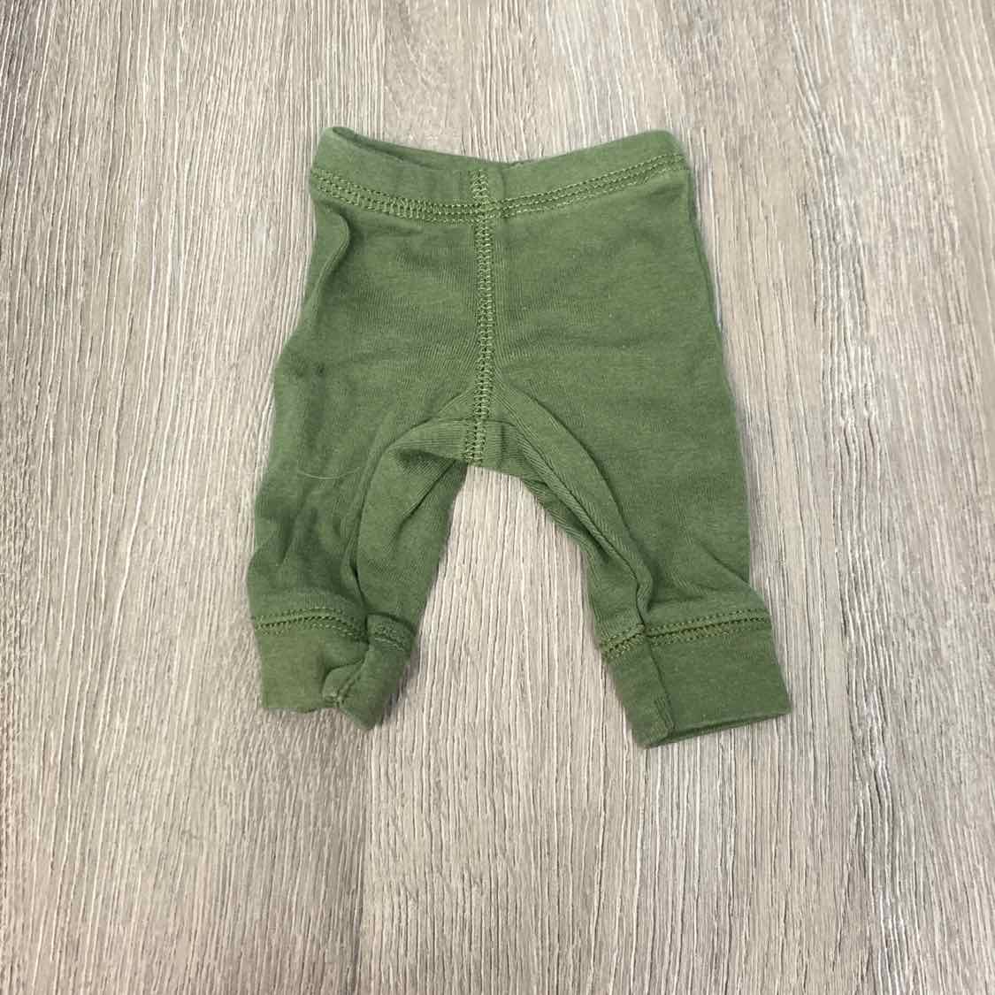 Size Preemie Green Carter's Pants - OodlesCB