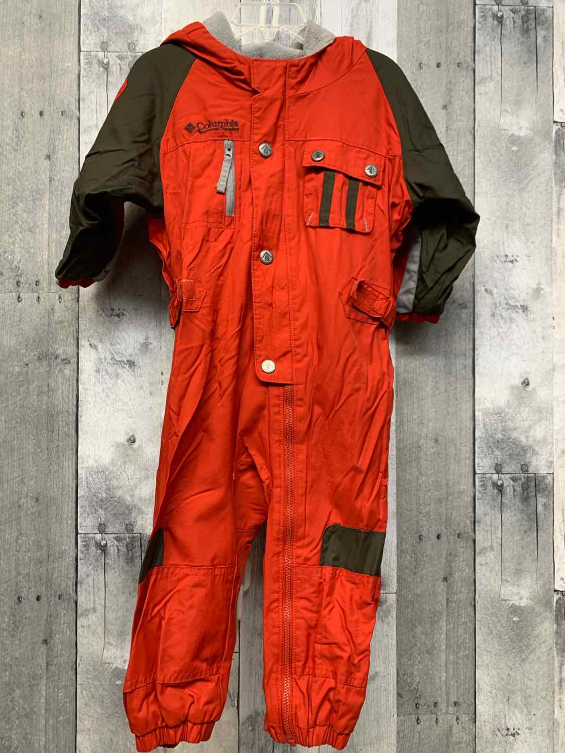 Size 2T Red/Brown Columbia Sportswear Snow Suit