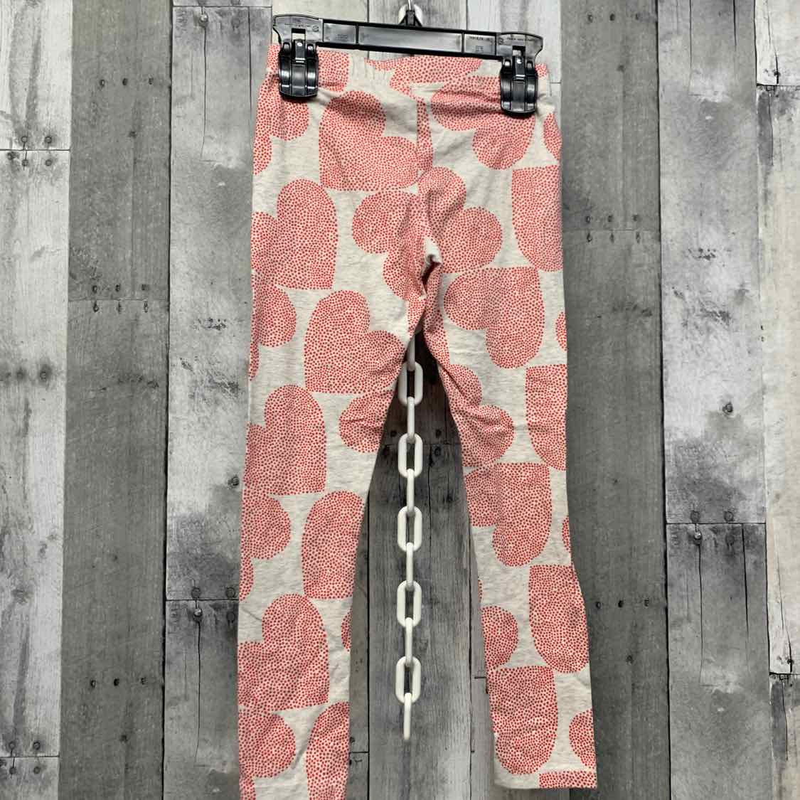 Size 8 Gray/Red Carter's Leggings