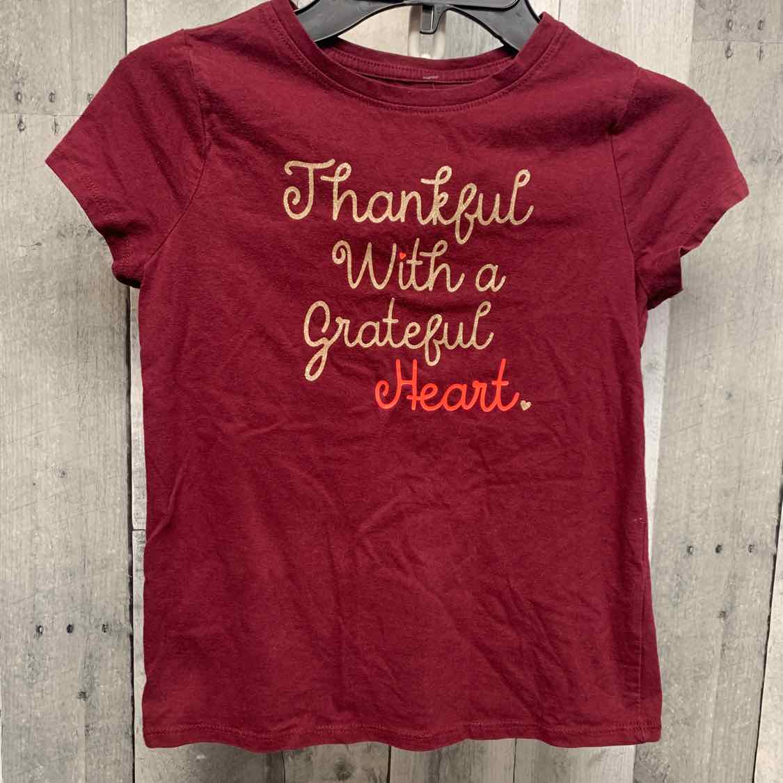 Size 6/6X Burgundy Cat & Jack T Shirt