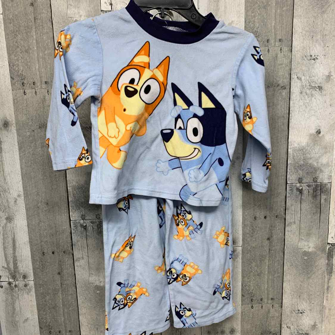 Size 4 Blue/Orange Disney 2pc PJs