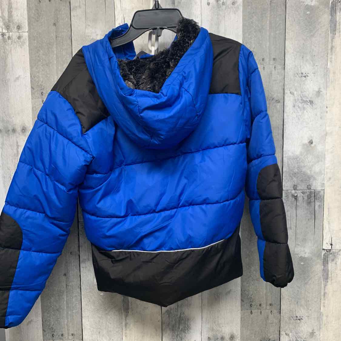 Size 8 Blue/Black Wonder Nation Snow Jacket