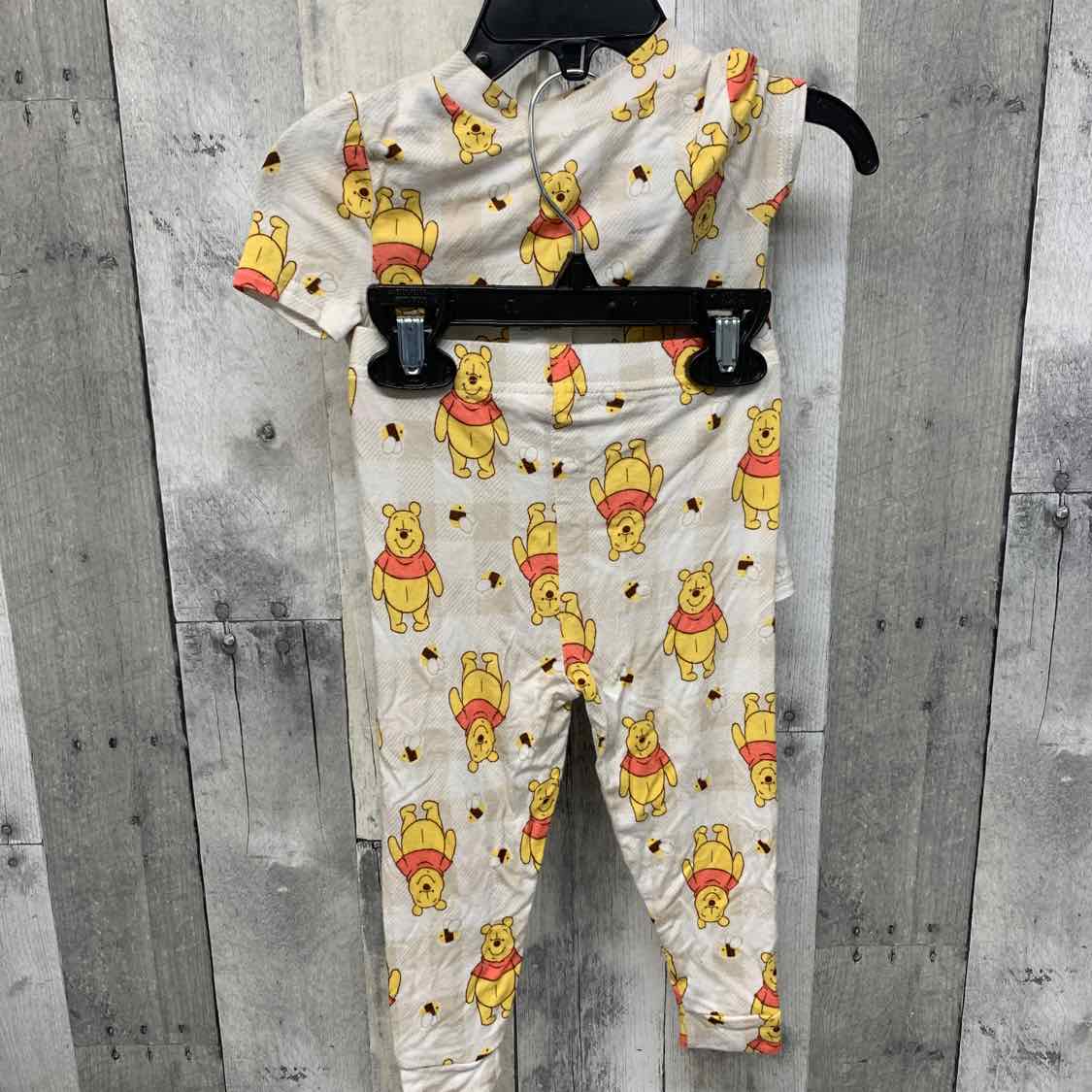 Size 18 Months Tan/Yellow Disney 2pc PJs