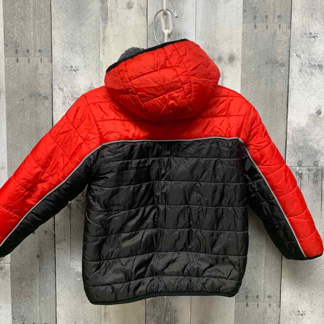 Size 2T Red/Black Weatherproof Heavy Jacket