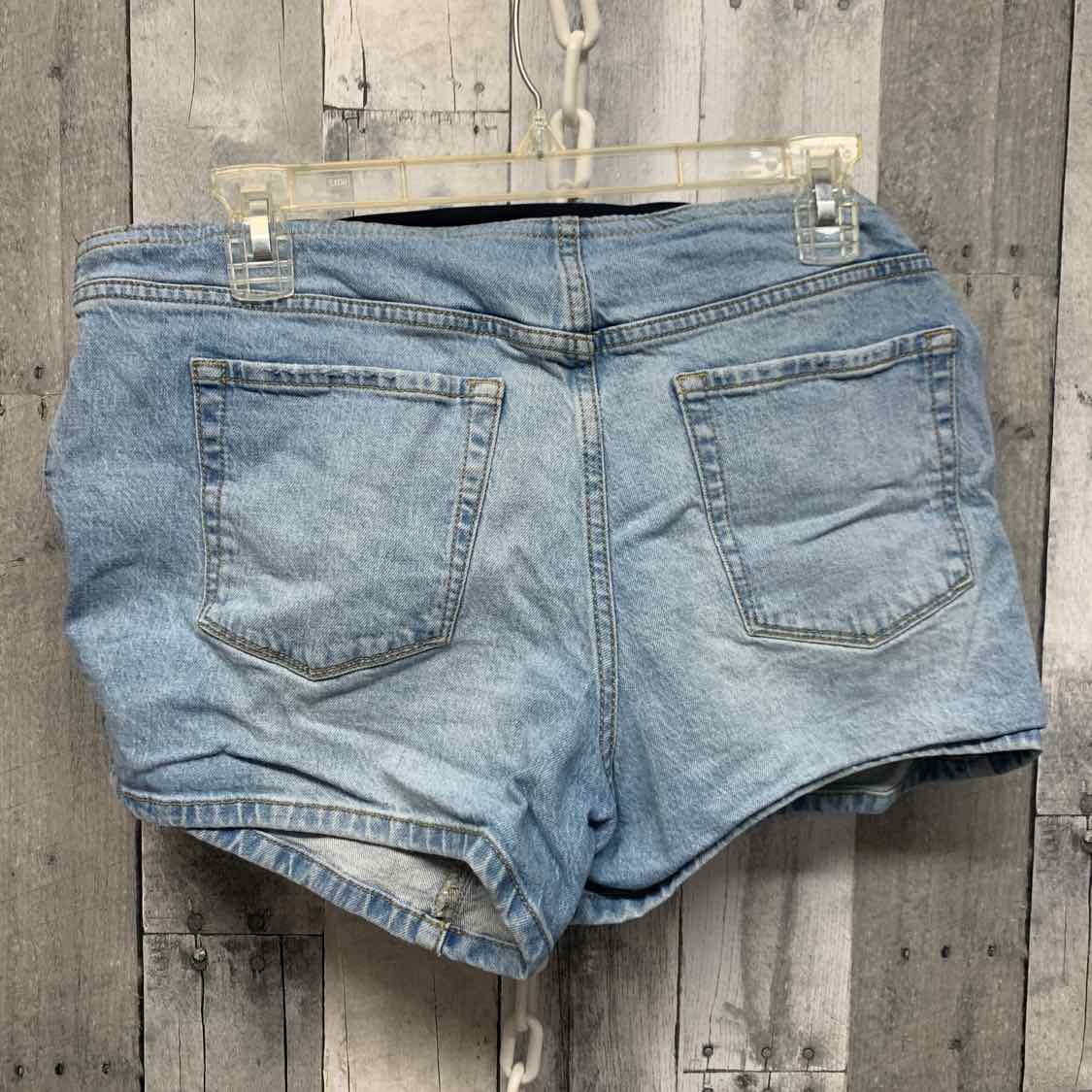 Size 10 Denim Isabel Maternity Shorts