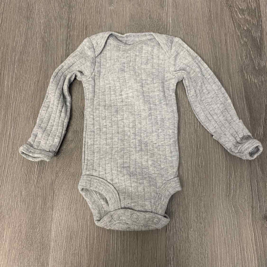 Size Preemie Gray Child of Mine Bodysuit