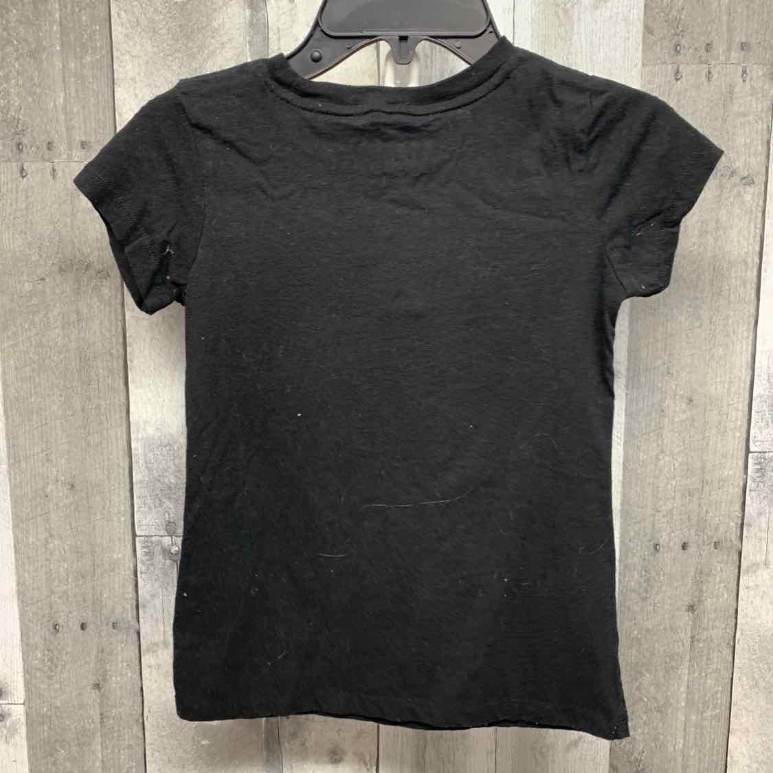 Size 6/6X Black Disney T Shirt