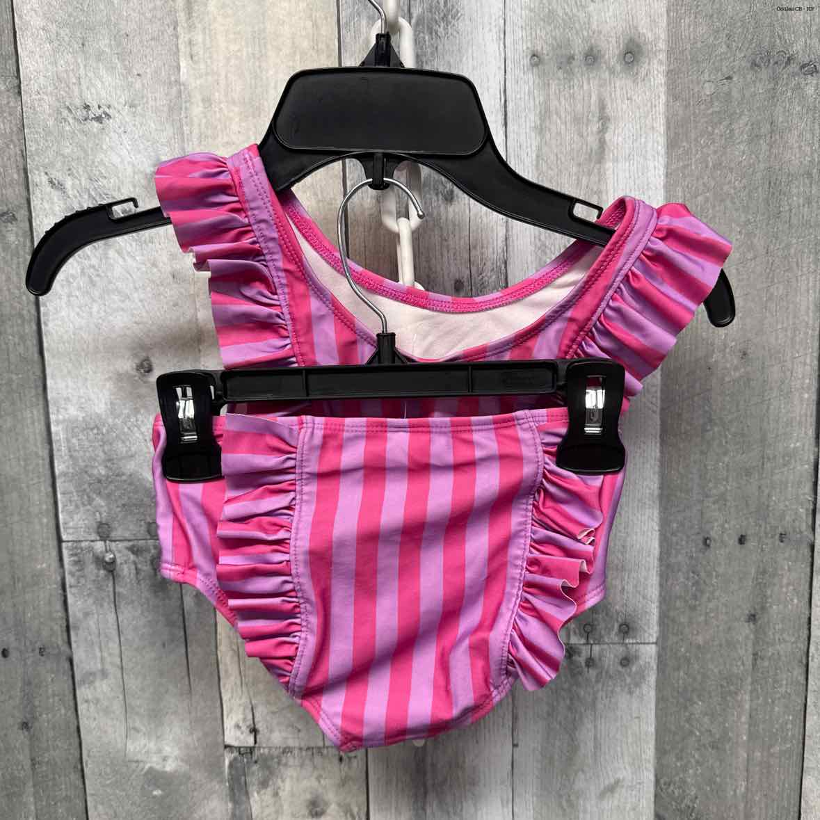 Size 4 Purple/Pink Cat & Jack Swim Suit - 2pc+ - OodlesCB