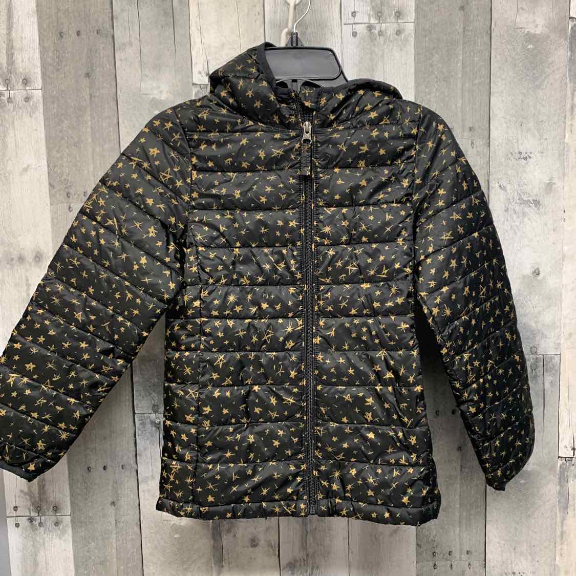 Size Medium Black/Gold Amazon Basics Heavy Jacket