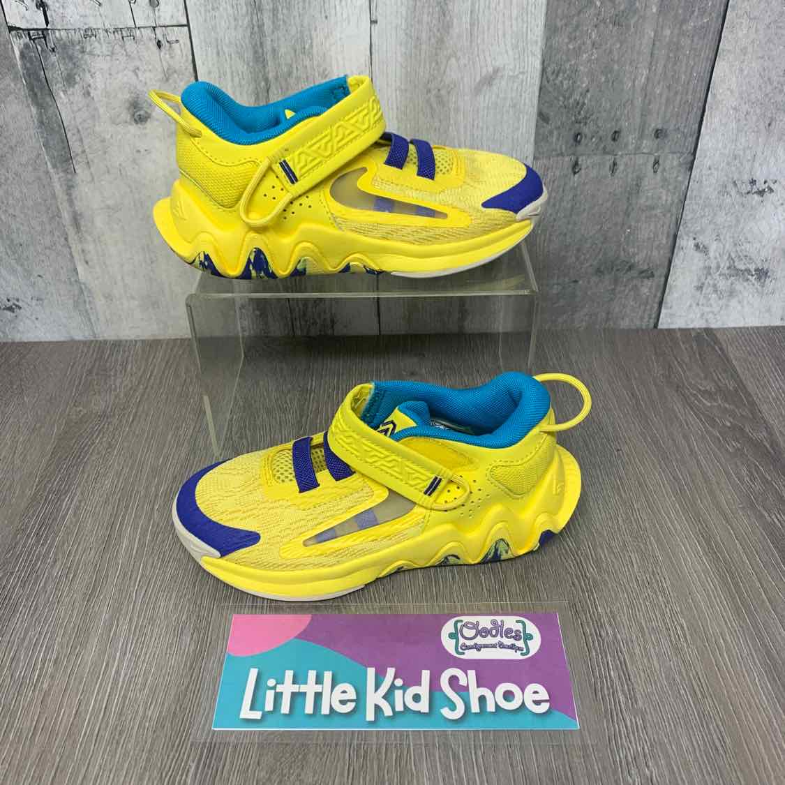 Size 11 Yellow/Blue Sport Brand Sneakers