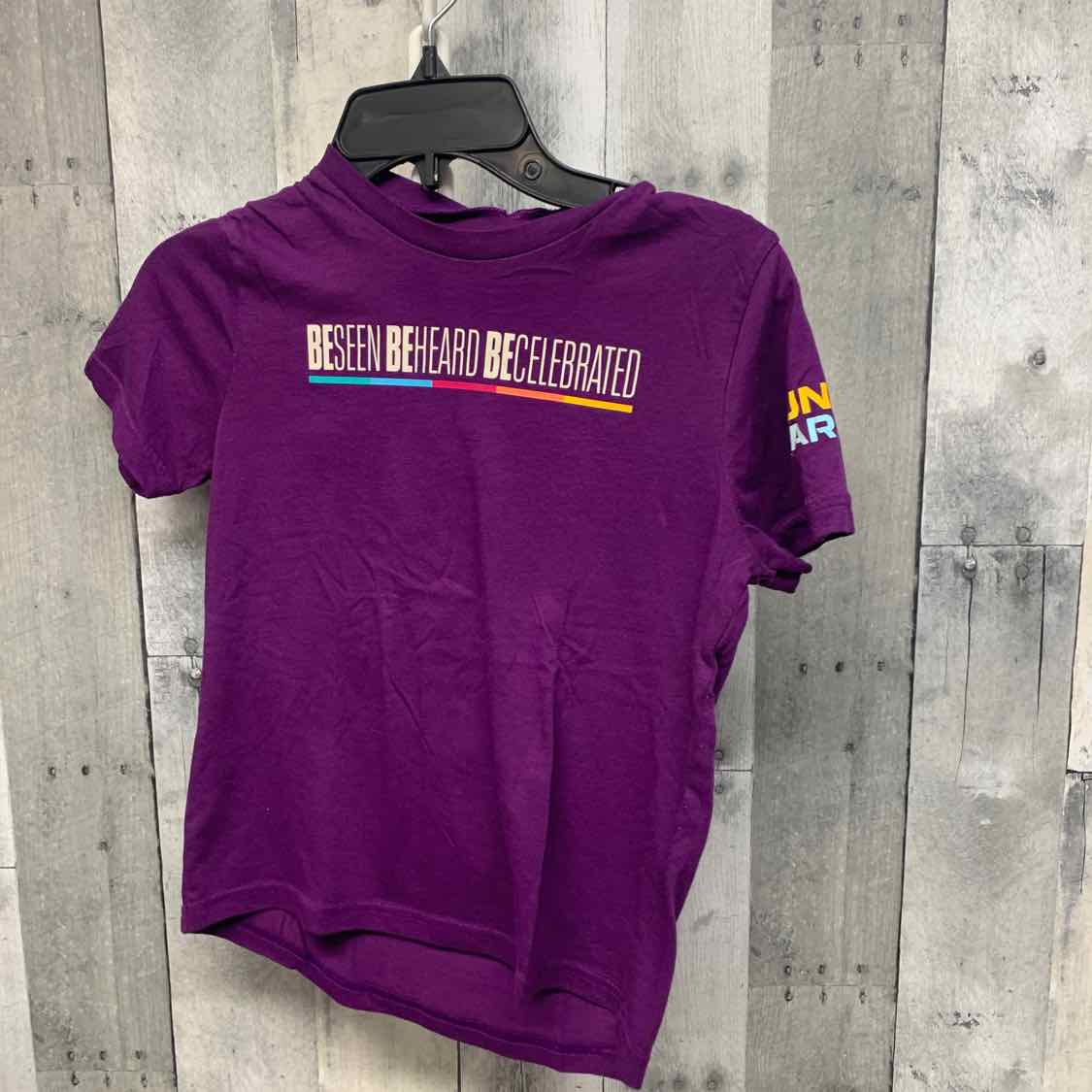 Size XSmall Purple Graphic Sport Brand T Shirt