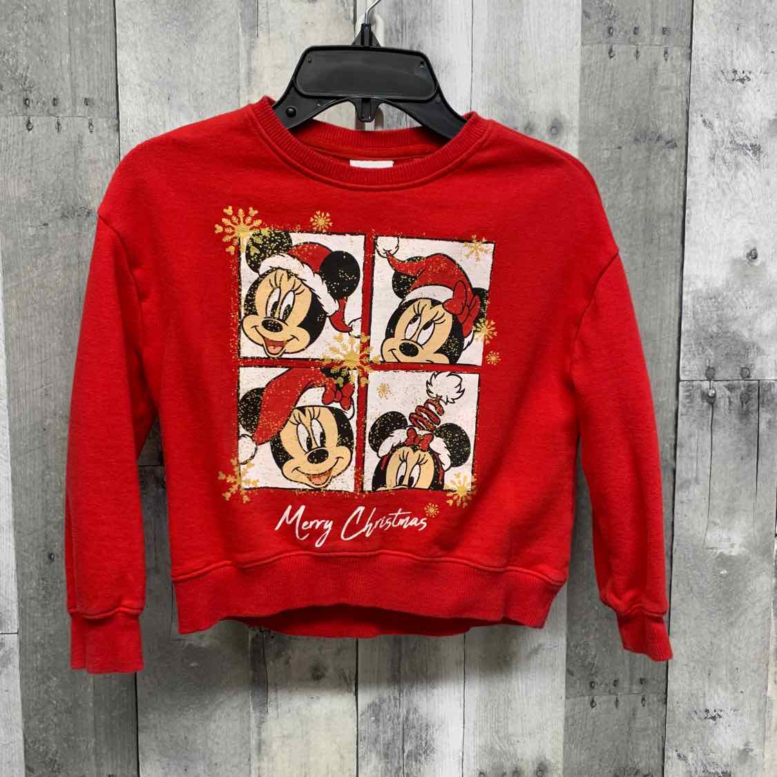 Size 6 Red/Gold Disney Pull Over