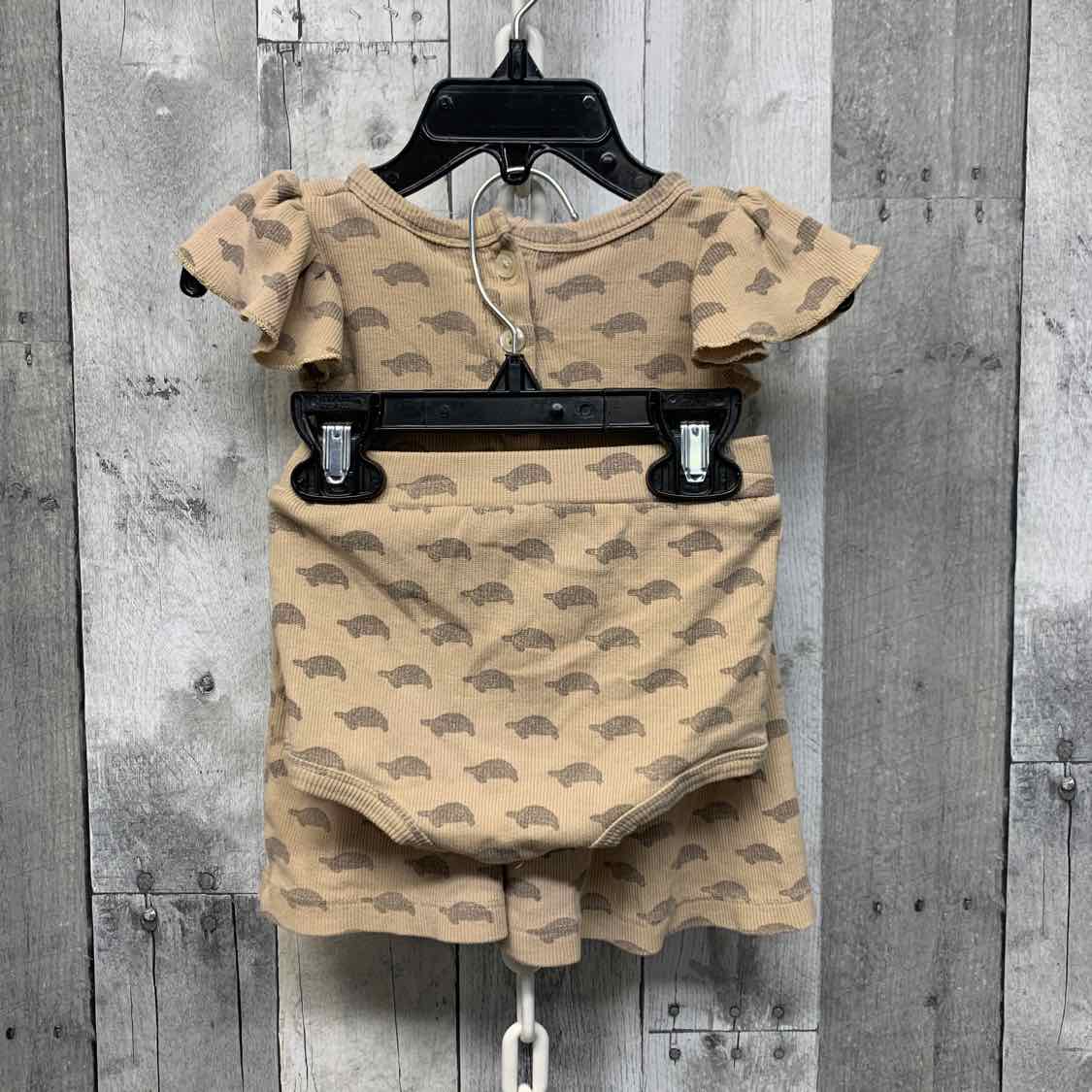 Size 6-12 Months Tan Kate Quinn 2pc Dress