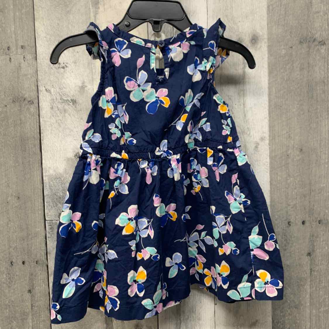 Size 12 Months Navy Print Carter's Dress