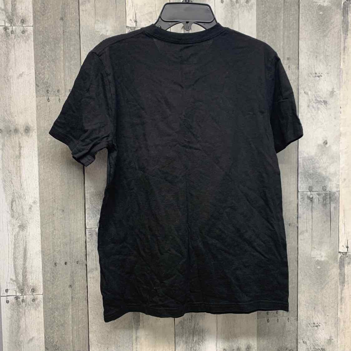 Size Medium Black Graphic Sport Brand T Shirt - OodlesCB