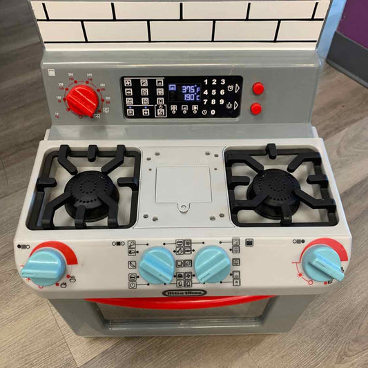 Little Tikes Gray/Red Kitchen Set