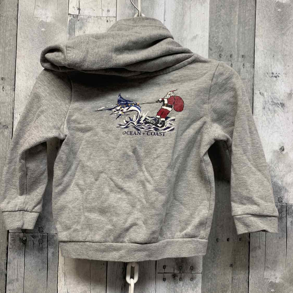 Size 4T Gray B Brand Pull Over