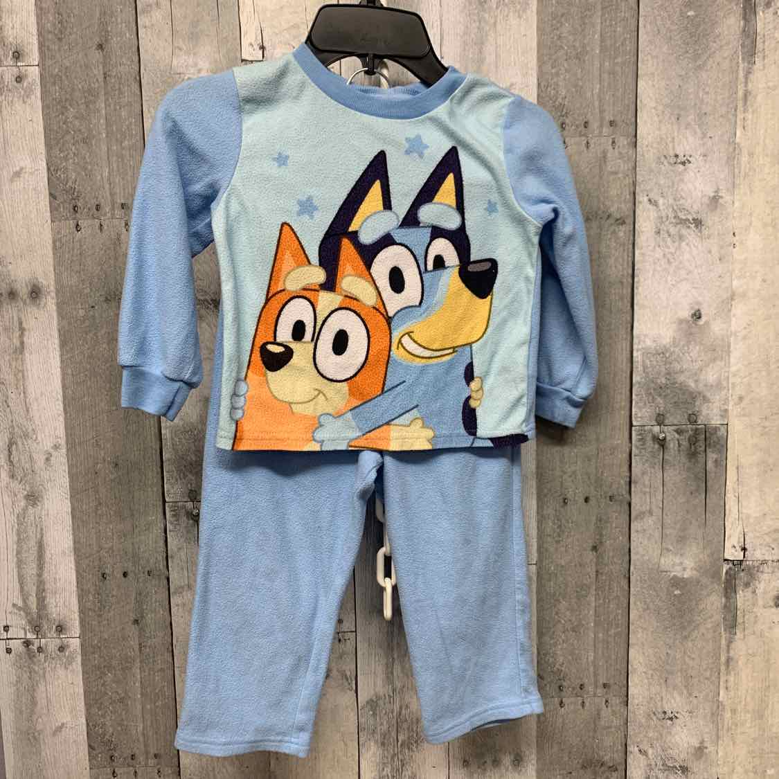 Size 4T Blue Graphic Disney 2pc PJs