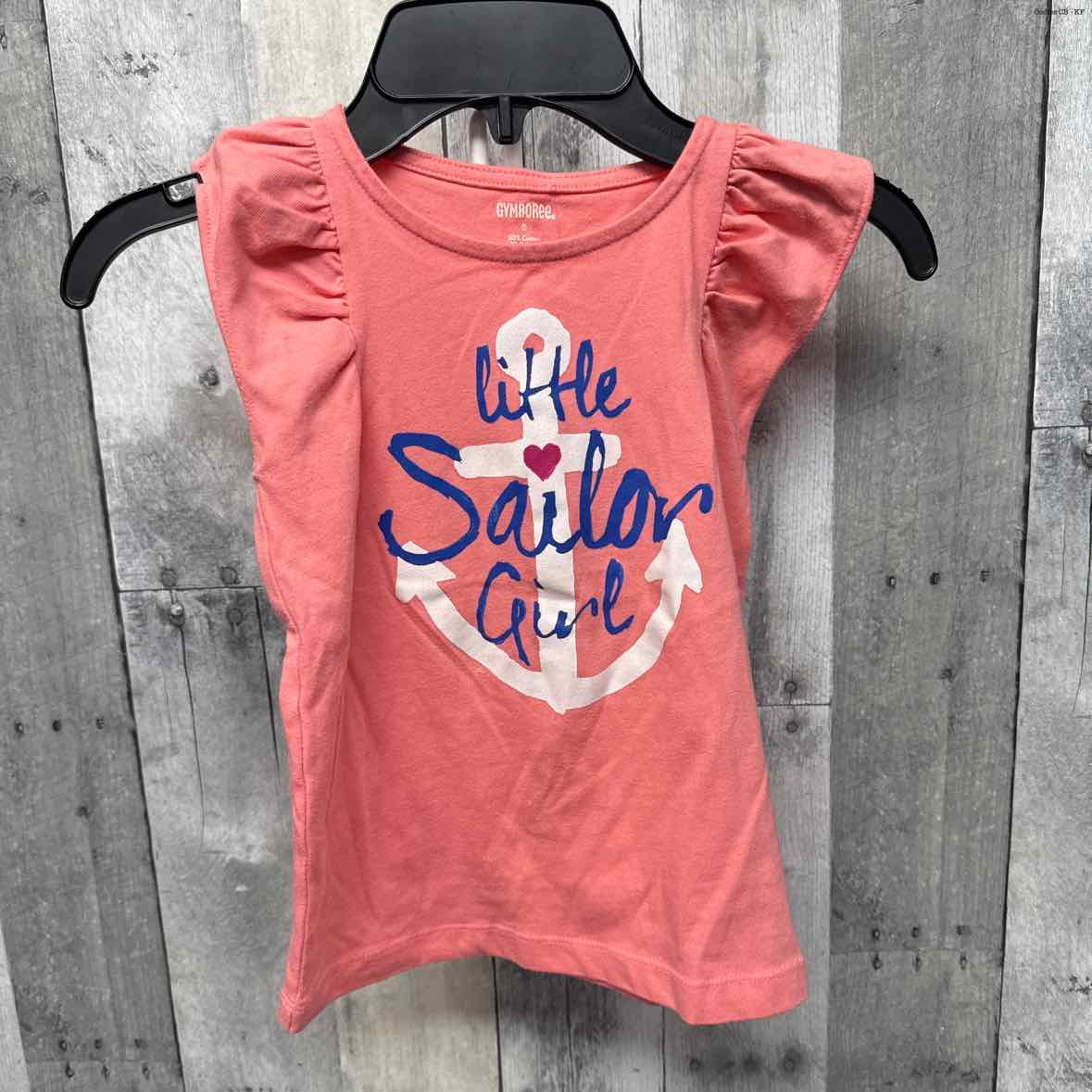 Size 5 Pink/Navy Gymboree Tank Top - OodlesCB