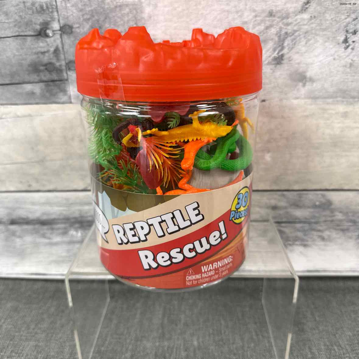 Generic Orange/Green Dinosaur Playset