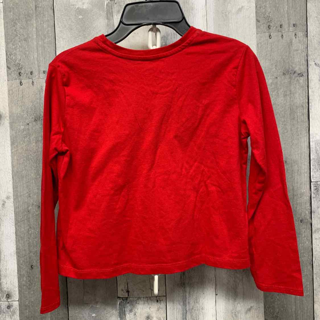 Size 7/8 Red Holiday Brands Long Sleeve Shirt