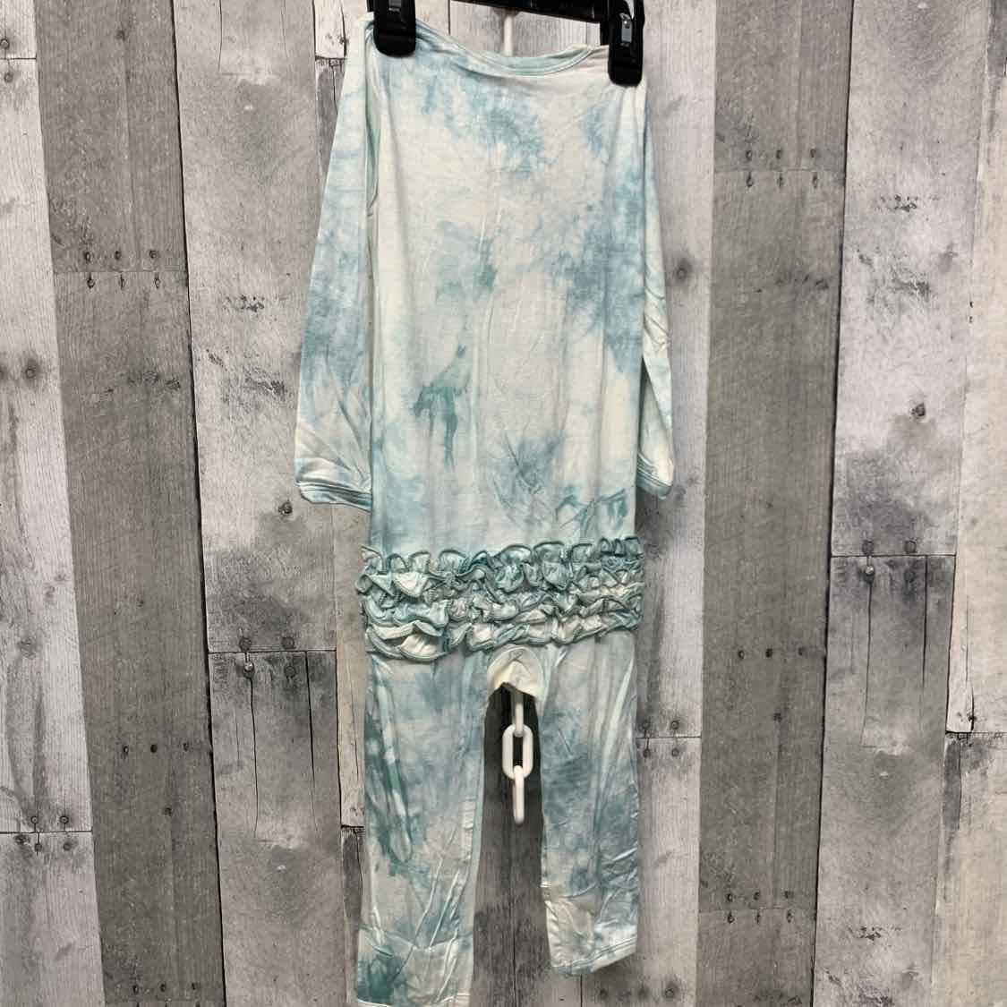 Size 18-24 Months Teal Print Little Buggins Romper