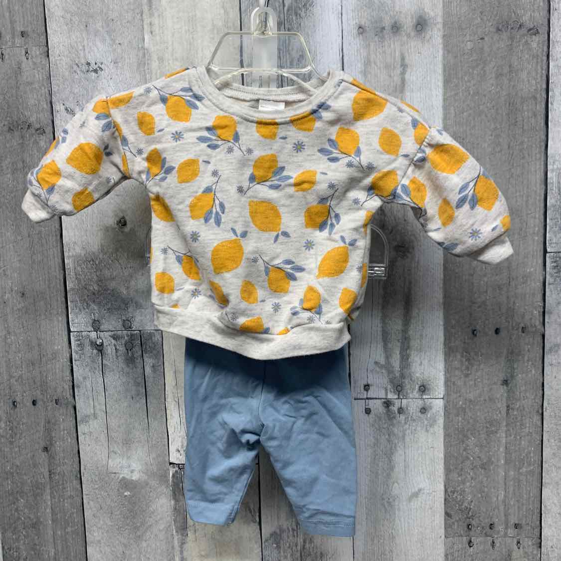 Size Newborn Gray/Blue Just One You Shirt/Pants