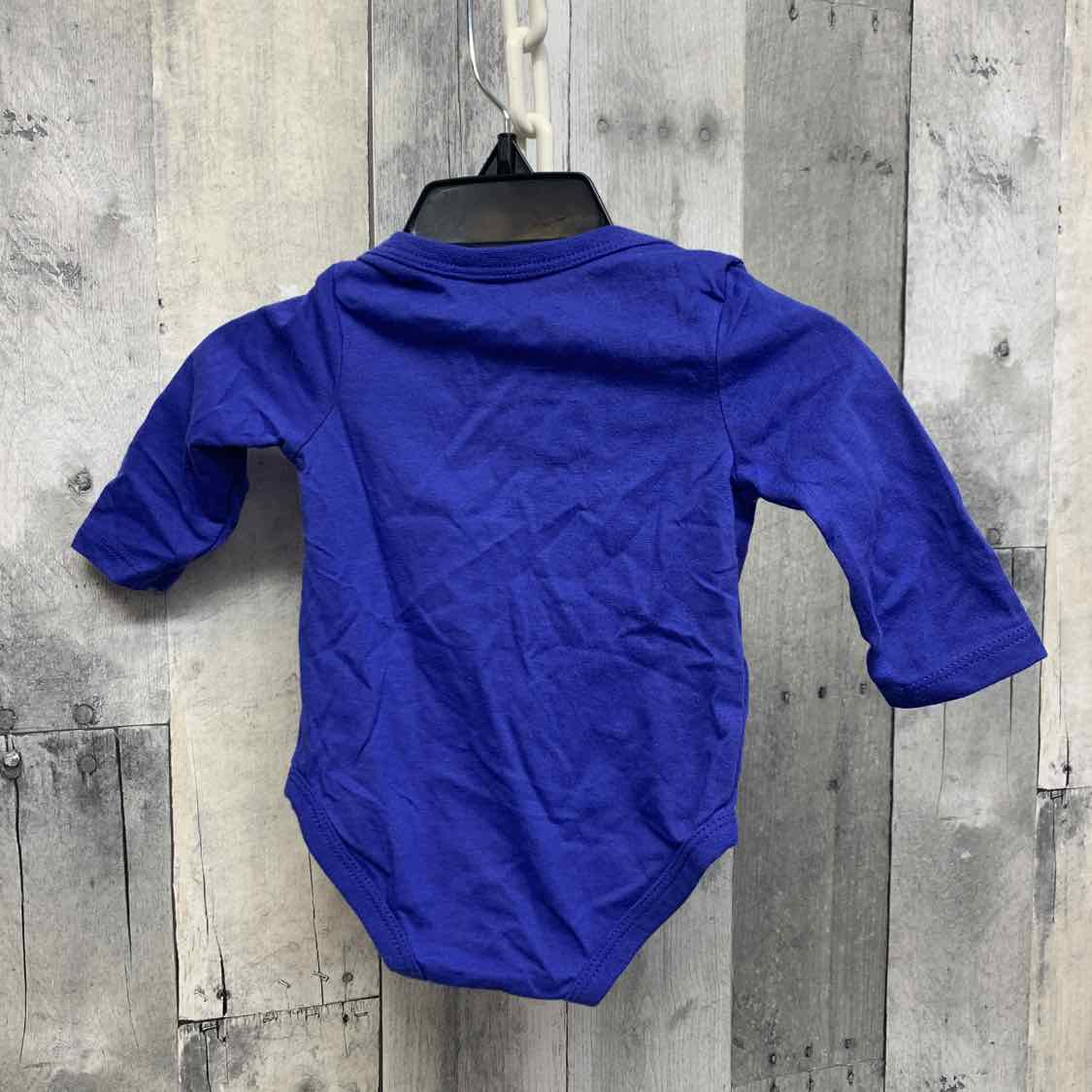 Size 3 Months Blue Print Sport Brand Bodysuit