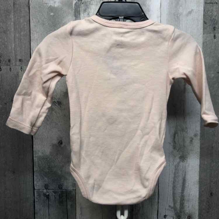 Size 3-6 Months Pink Graphic Chick Pea Bodysuit