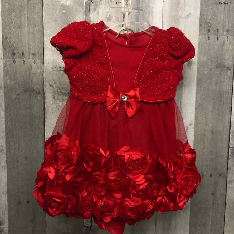 Size 18 Months Red Nannette Dress - Party