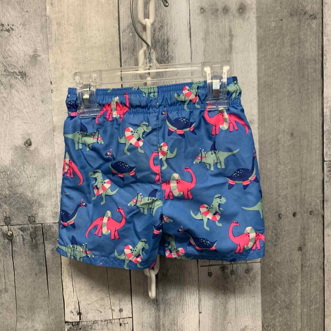 Size 12 Months Blue/Pink Cat & Jack Swim Trunks