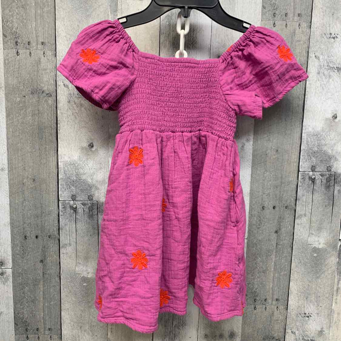 Size 4T Purple/Orange Cat & Jack Dress