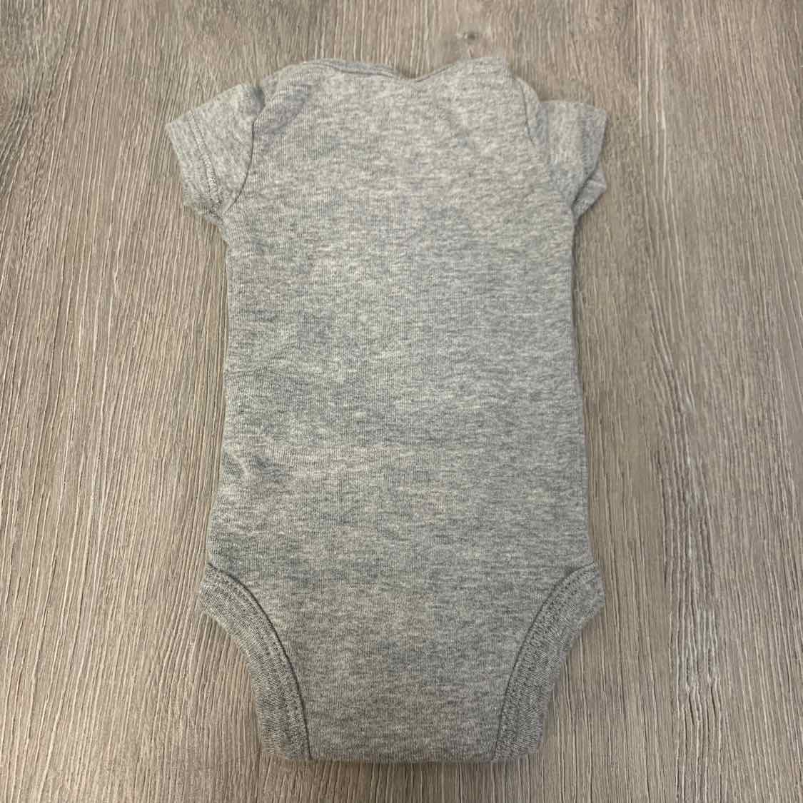 Size Preemie Gray Carter's Bodysuit