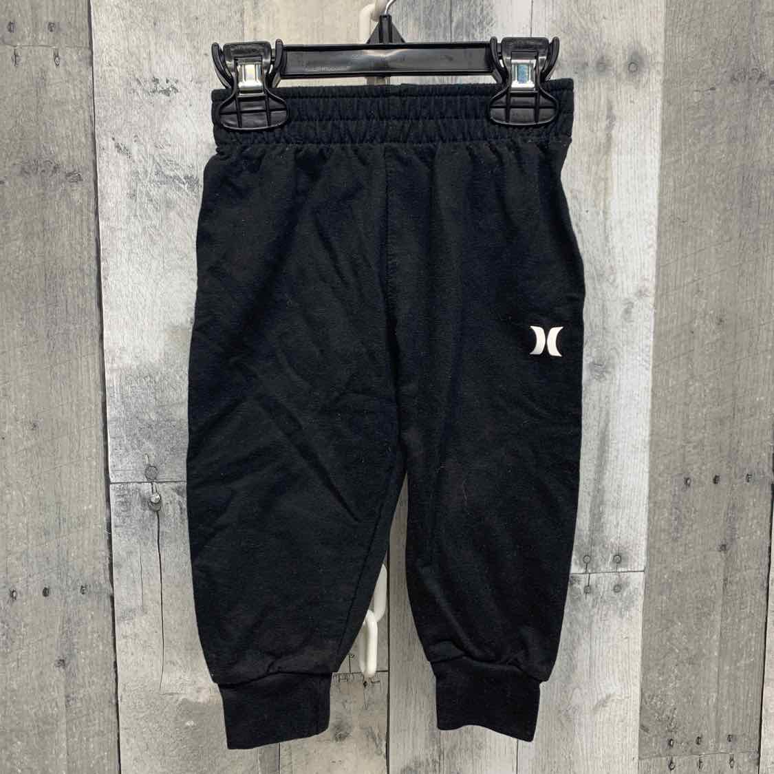 Size 12 Months Black Hurley Athletic Pants - OodlesCB