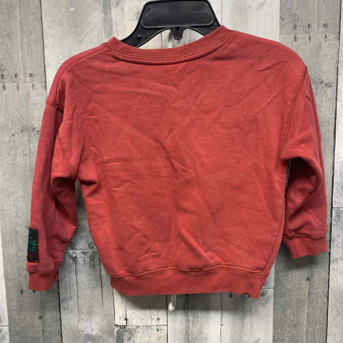 Size 4T Red/Green Jurassic World Pull Over