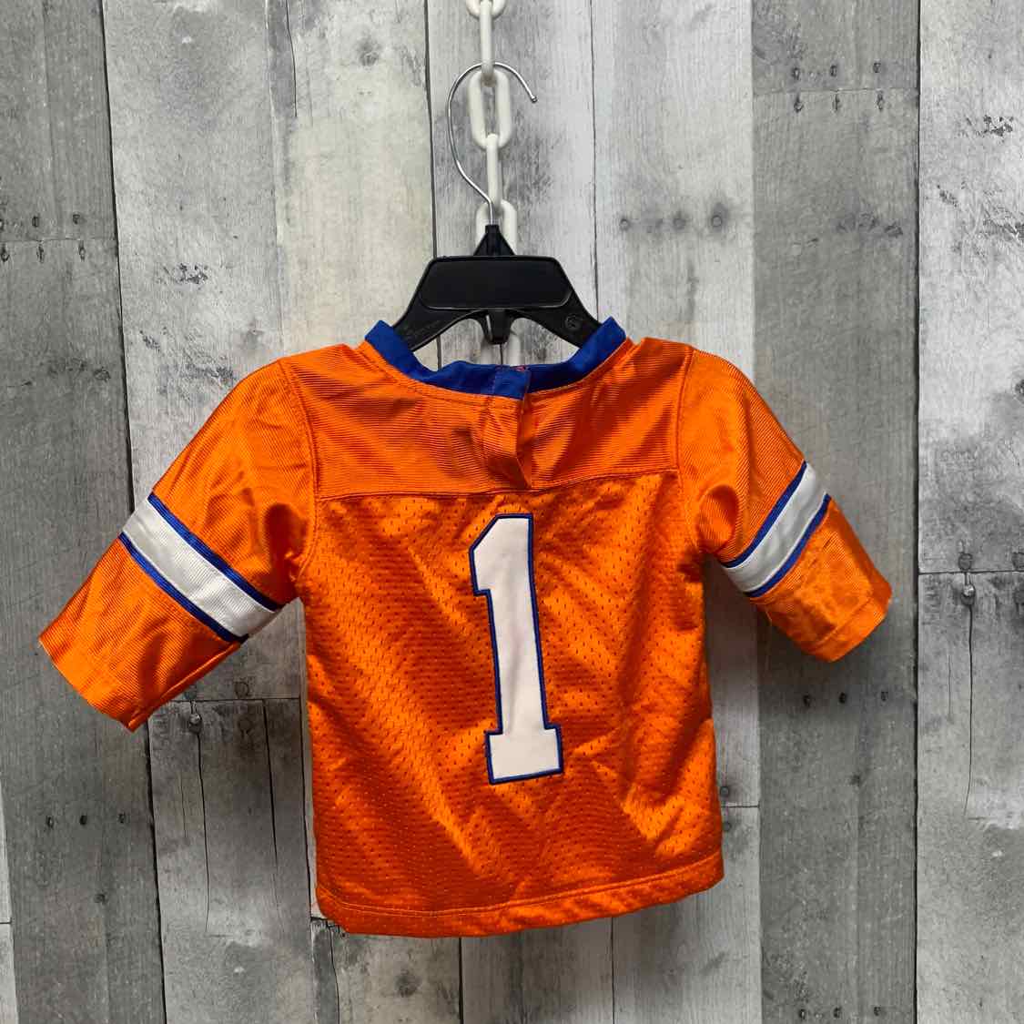 Size 3-6 Months Orange/Blue Sport Brand Long Sleeve Shirt