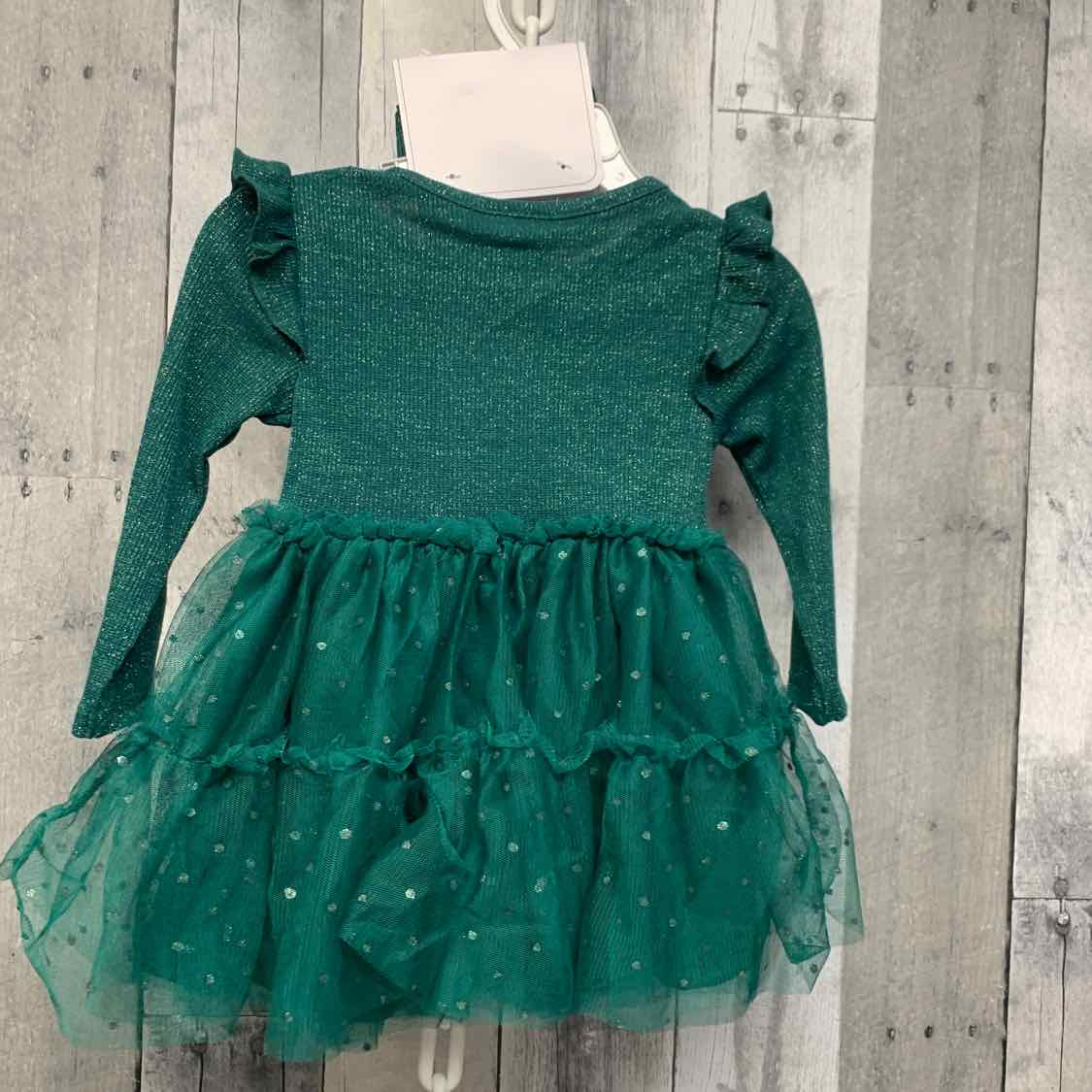 Size 12 Months Green Mid Brand Dress