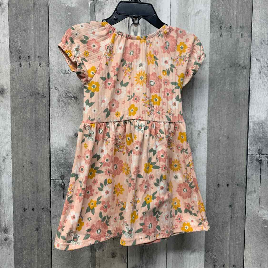 Size 18 Months Pink/Yellow Little Lass Dress - OodlesCB