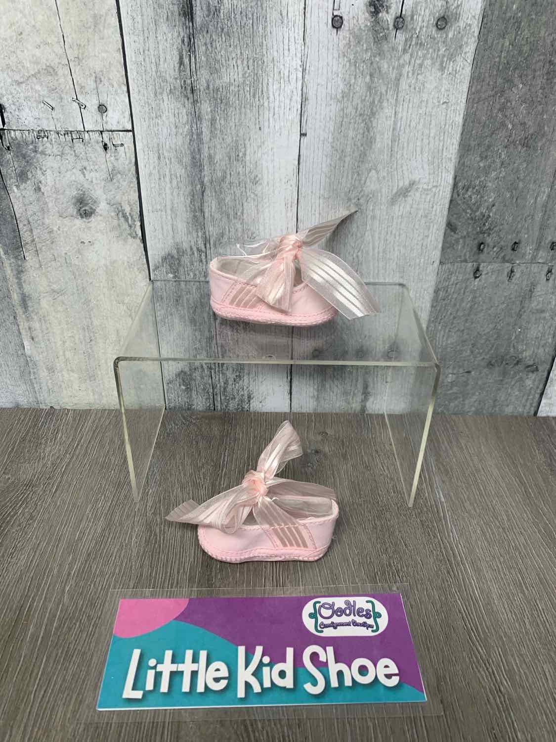 Size 0 Pink B Brand Soft Sole Shoes