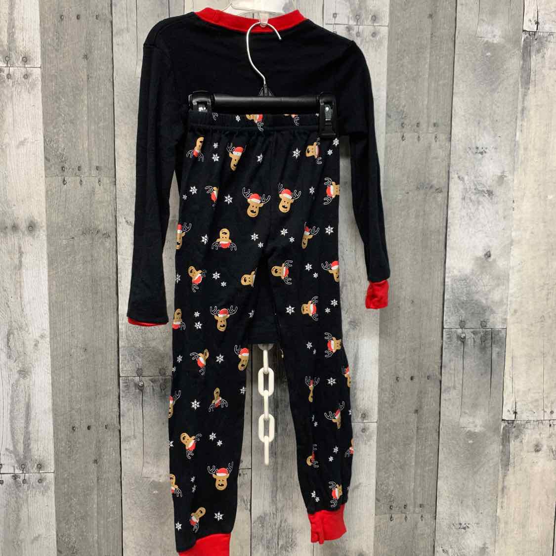 Size 5 Black/Red B Brand 2pc PJs