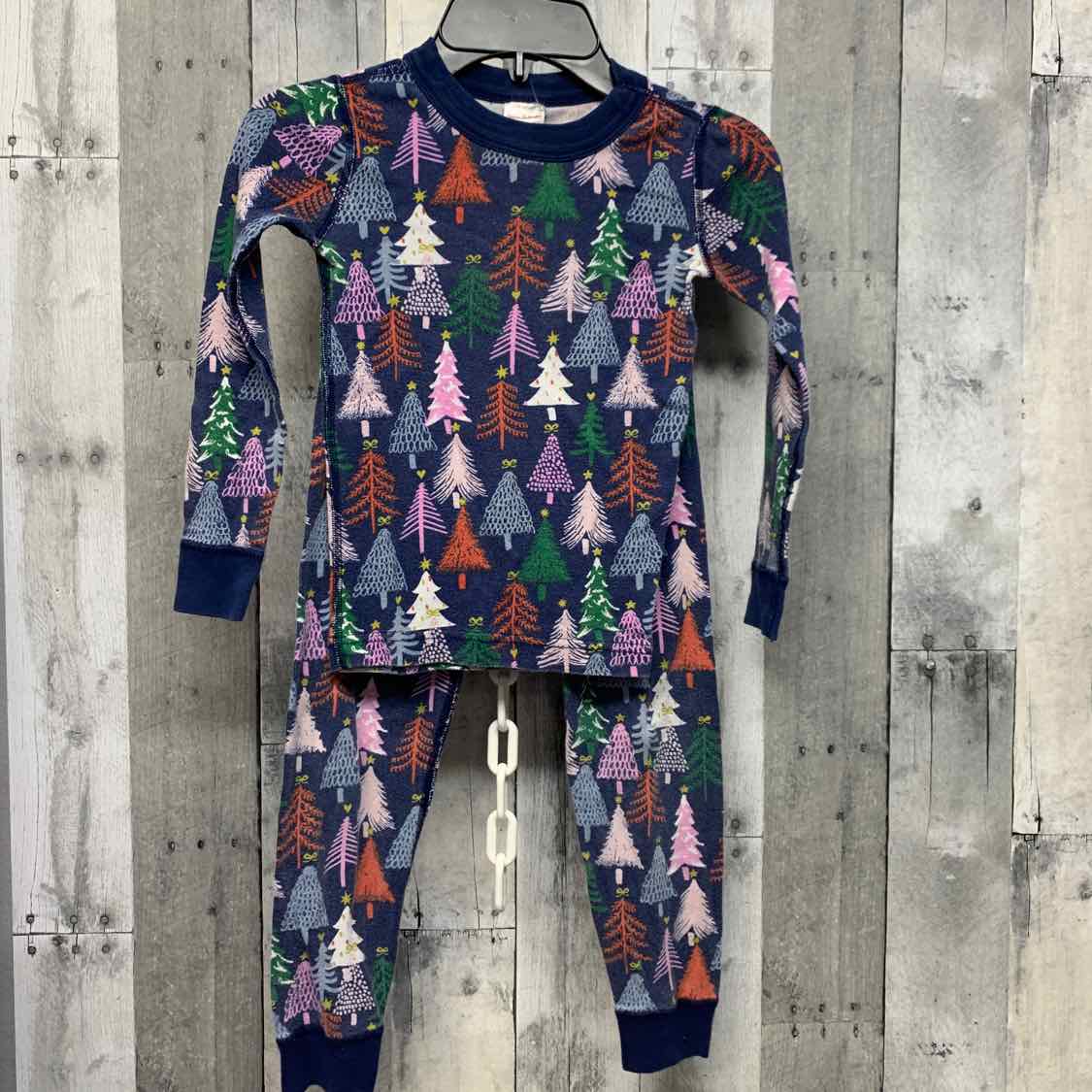 Size 5 Blue Hanna Andersson 2pc PJs