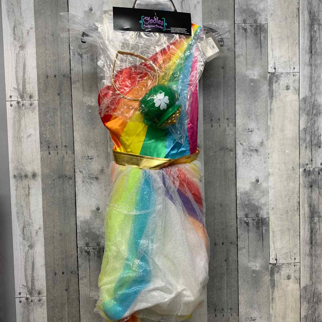 Generic Rainbow Size Large Halloween Costume - Big Kid