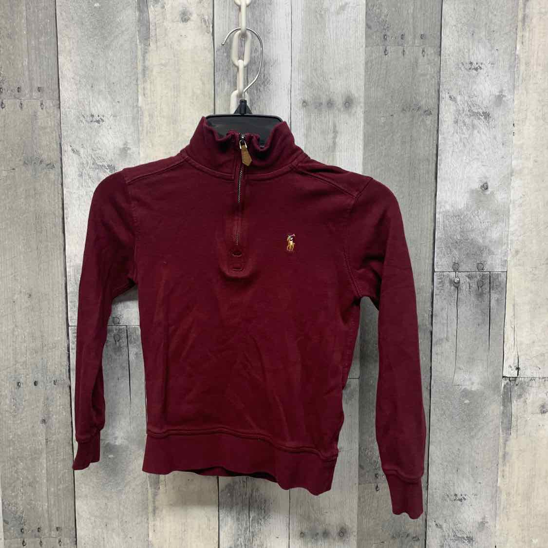 Size 5 Burgundy Ralph Lauren Pull Over