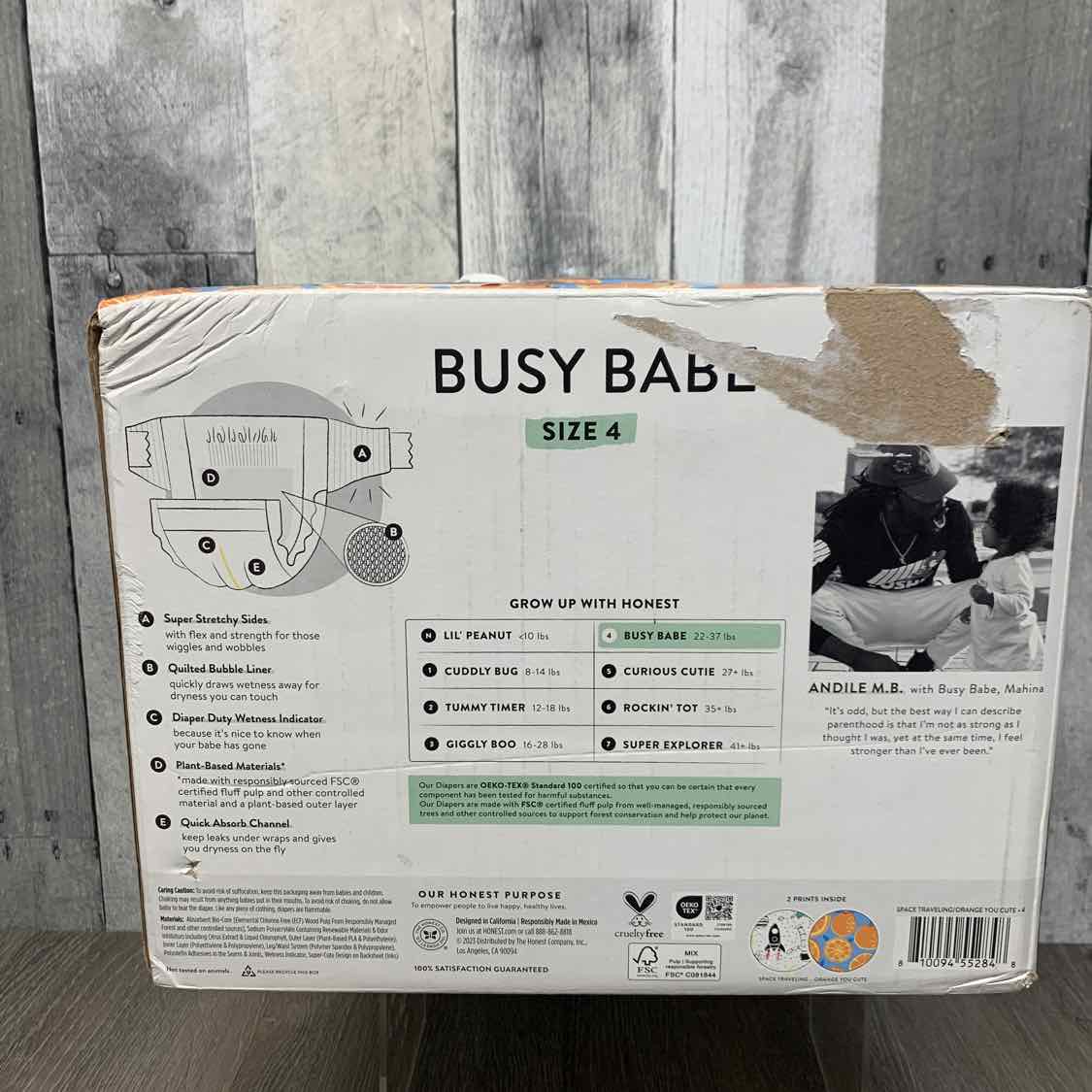 Diaper Size 4 honest Disposable Diapers - OodlesCB