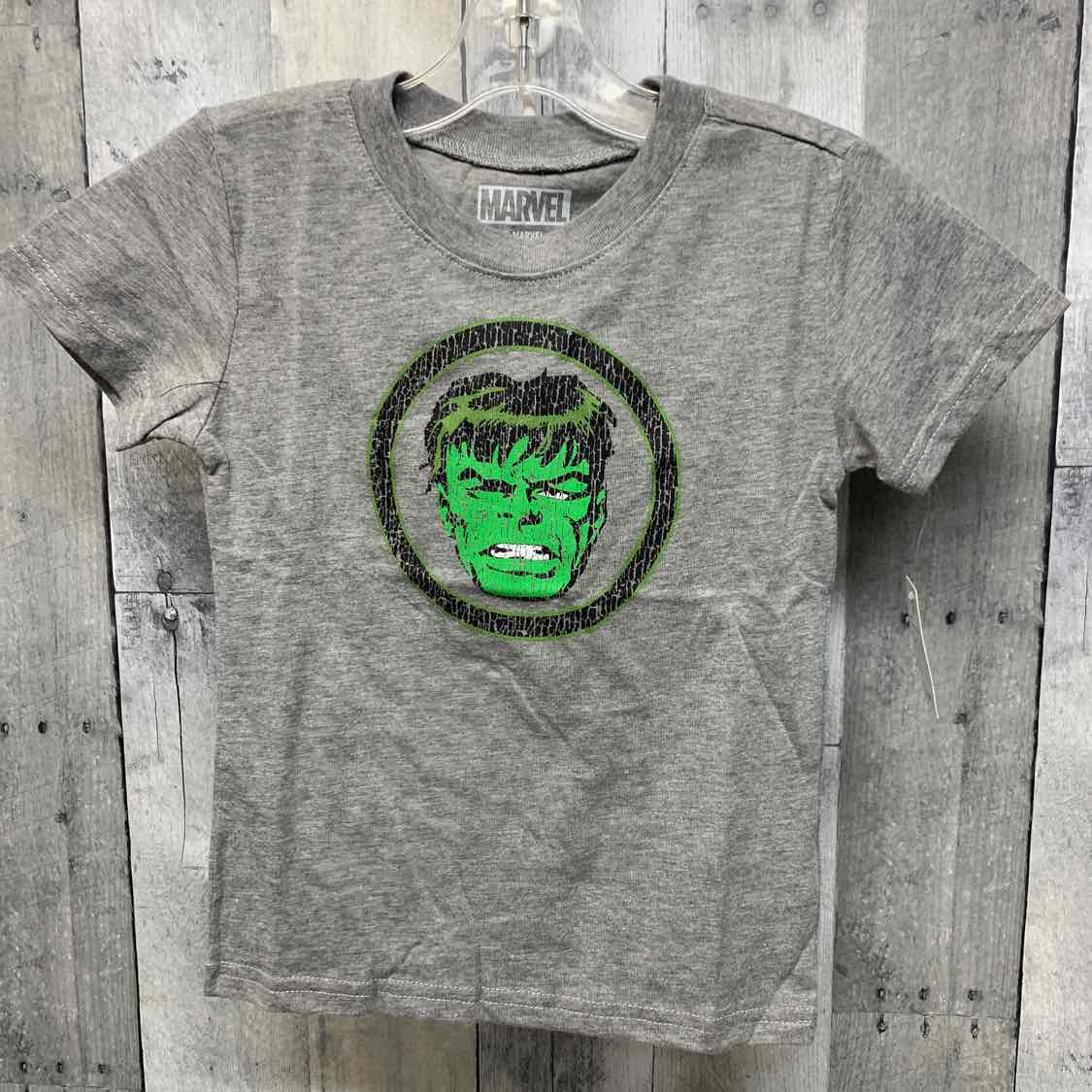 Size 4T Gray Graphic Marvel T Shirt