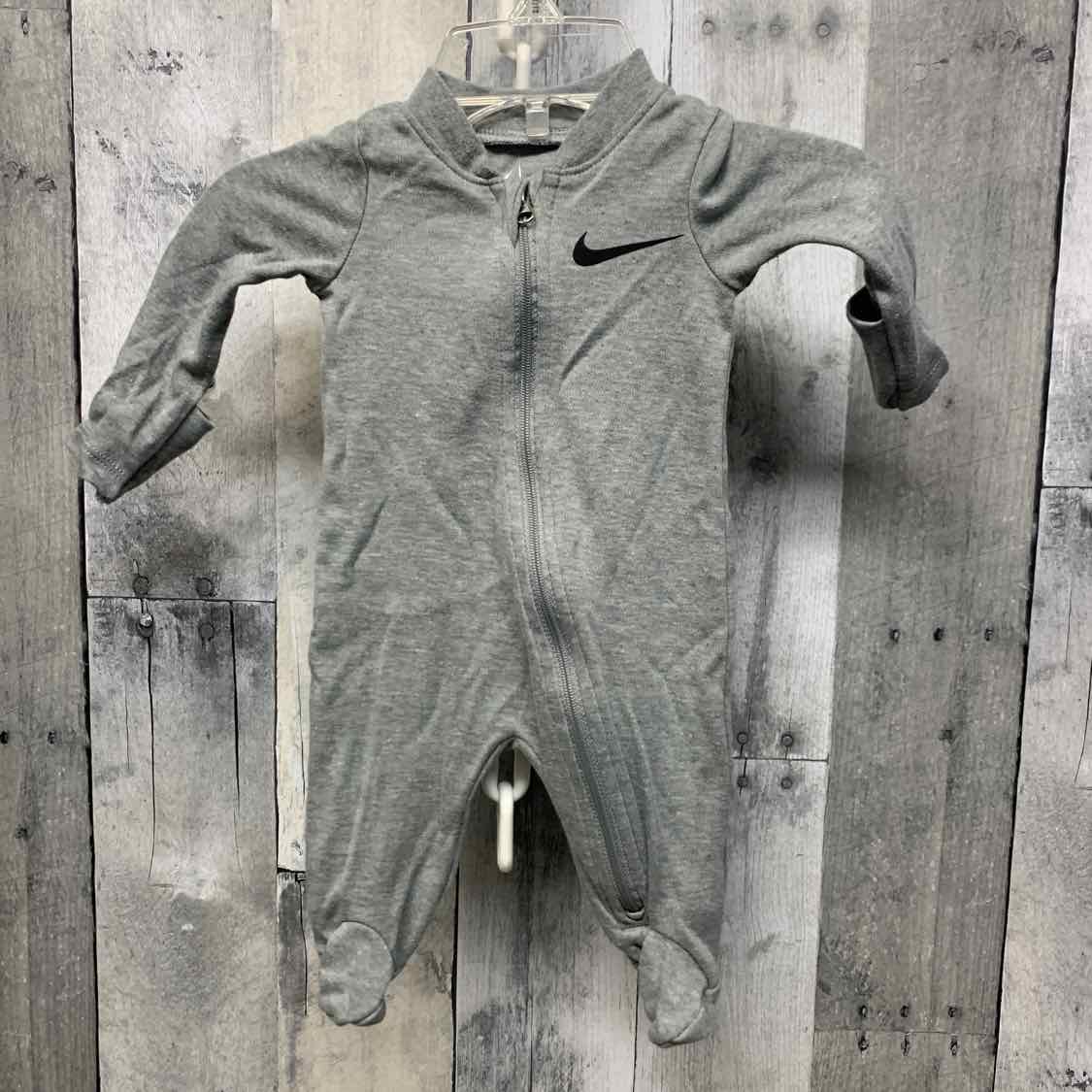 Size Newborn Gray Sport Brand Footy PJs