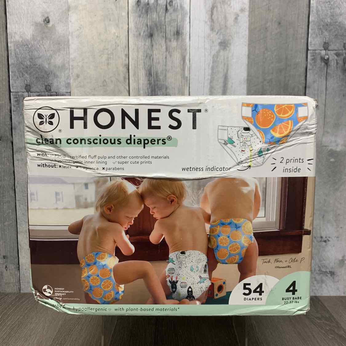 Diaper Size 4 honest Disposable Diapers - OodlesCB